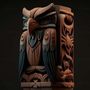 3D model totem (STL)